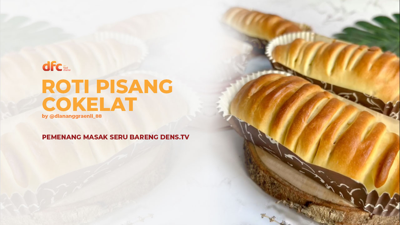 Roti Pisang Cokelat