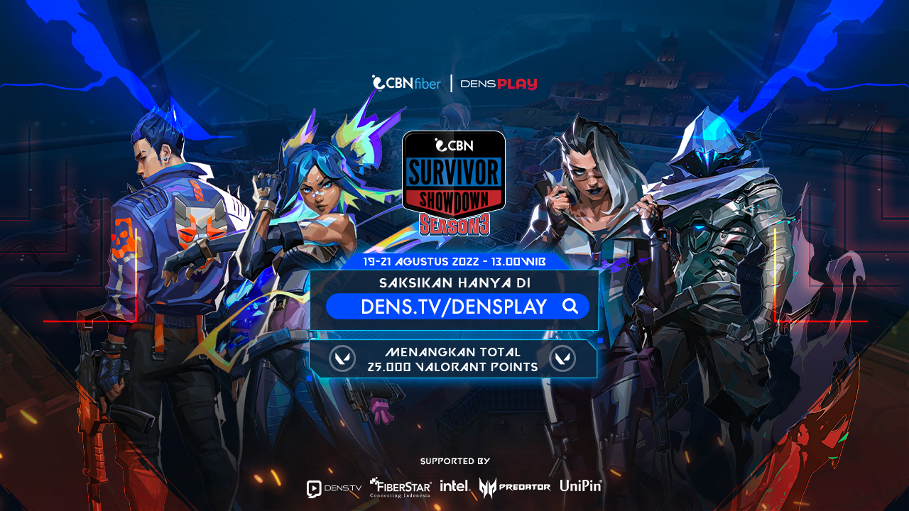SAKSIKAN LIVE STREAM PLAYOFFS & GRAND FINAL CBN SURVIVOR SHOWDOWN SEASON 3!