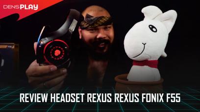 Review Headset Rexus Rexus Fonix F55