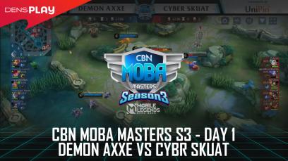 Qualifier Day 1 - DEMON AXXE VS CYBR SKUAT