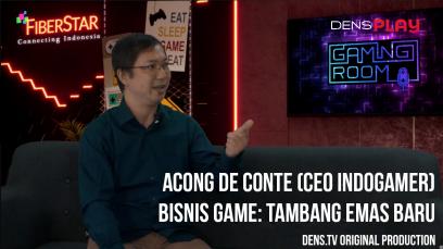 Gaming Room #3 Acong De Conte [Indogamers], Berkembang Bersama Game Hingga Ciptakan Bisnis Game