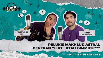 CURIGA : Pelukis makhluk astral beneran “liat” atau gimmick???