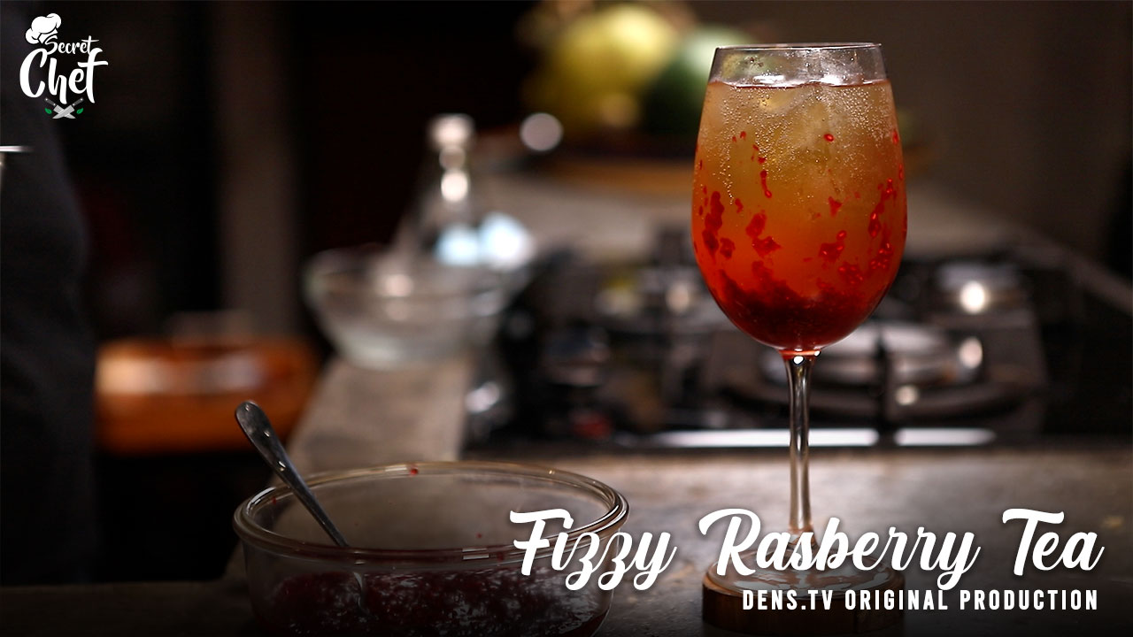 Fizzy Raspberry Tea