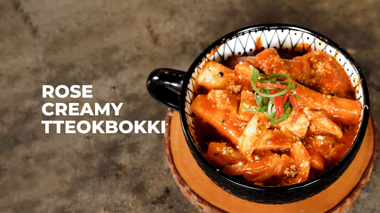 Cara Membuat Rose Creamy Tteokbokki Simple di Rumah