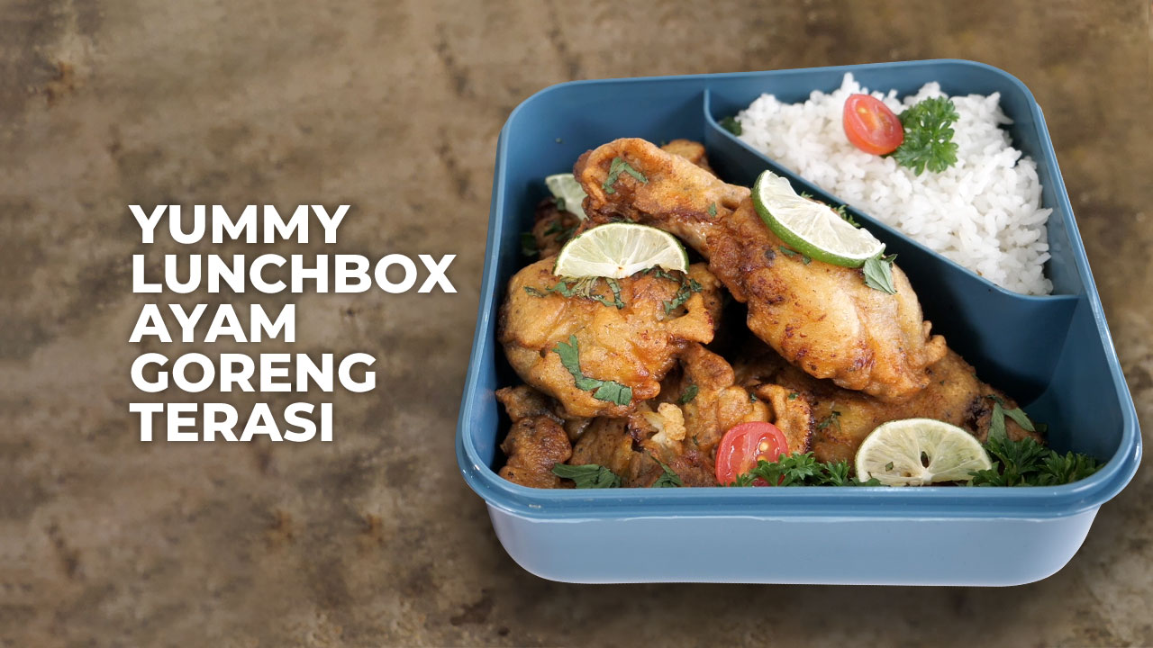 Ayam Goreng Terasi Jadi Ide Bekal Ke Kantor