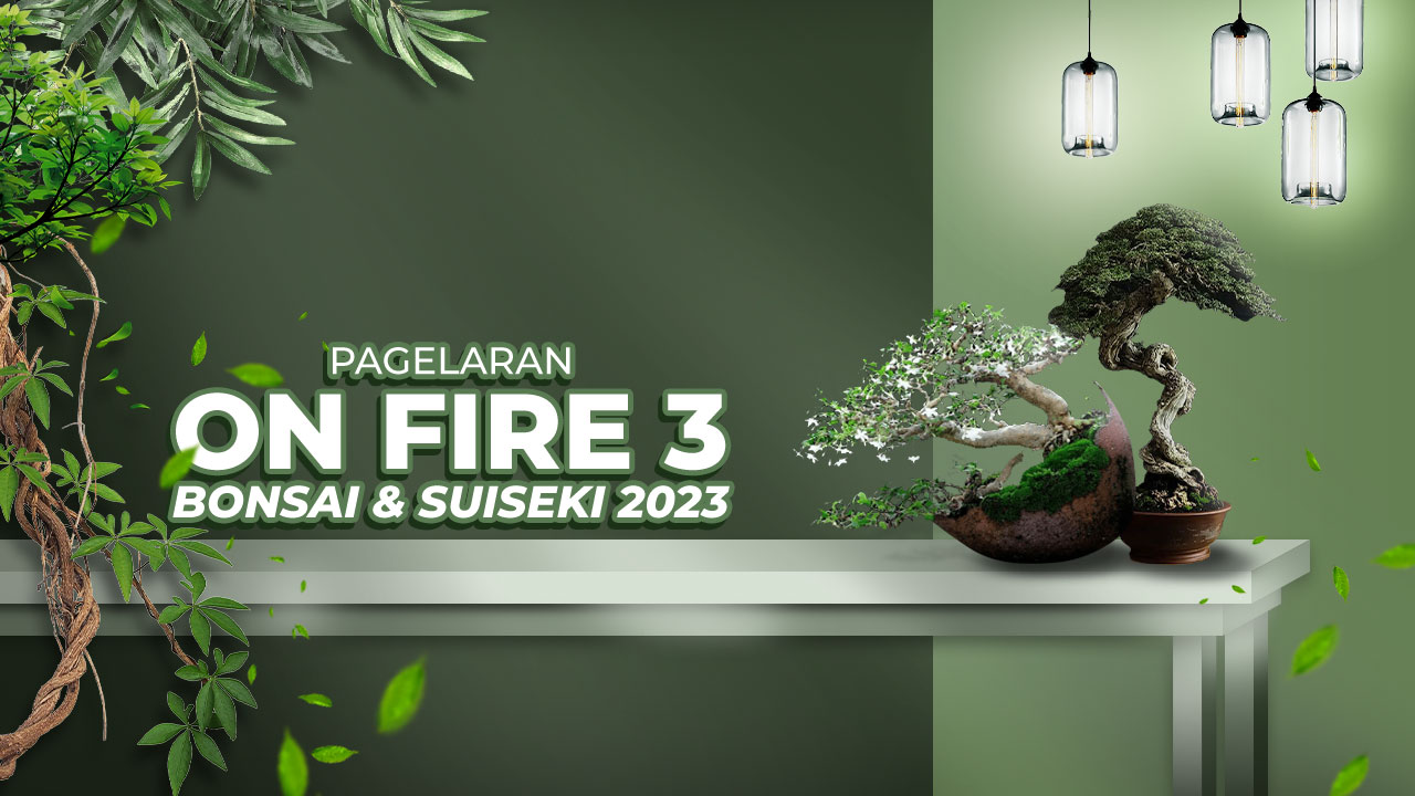 Pagelaran ON FIRE 3 Bonsai & Suiseki 2023