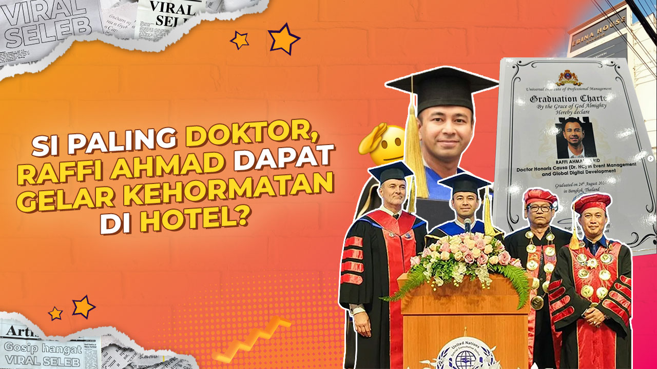 Raffi Ahmad Raih Gelar Doktor Kehormatan, Netizen Beberkan Kejanggalannya