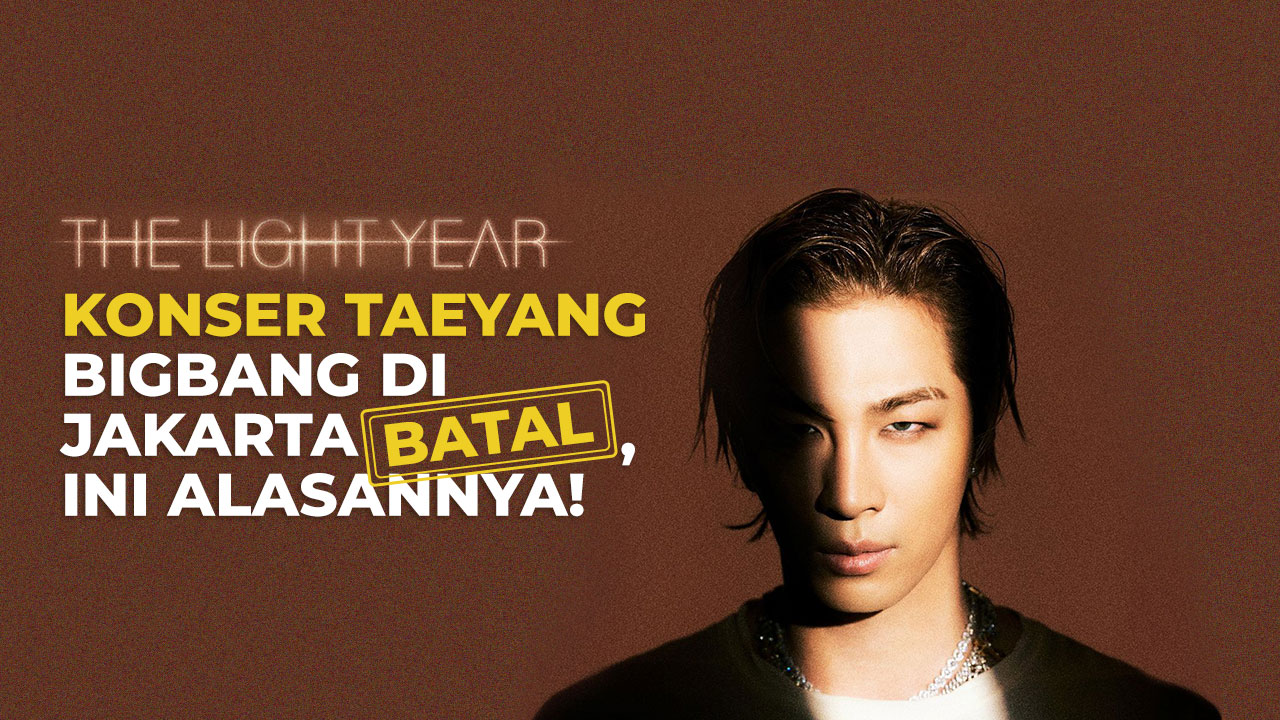 Konser Taeyang BIGBANG di Jakarta Batal, Ini Alasannya!