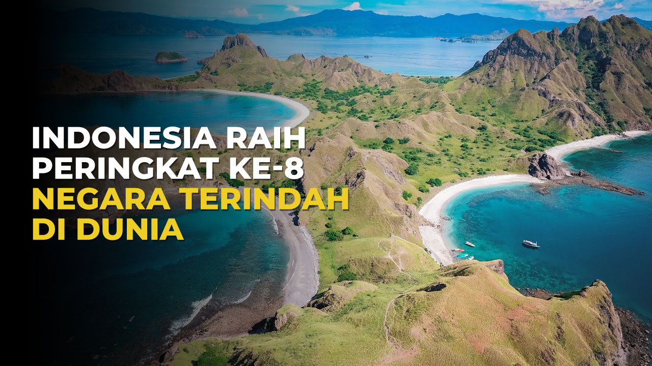 Ungguli Prancis, Indonesia Peringkat ke-8 Negara Terindah di Dunia