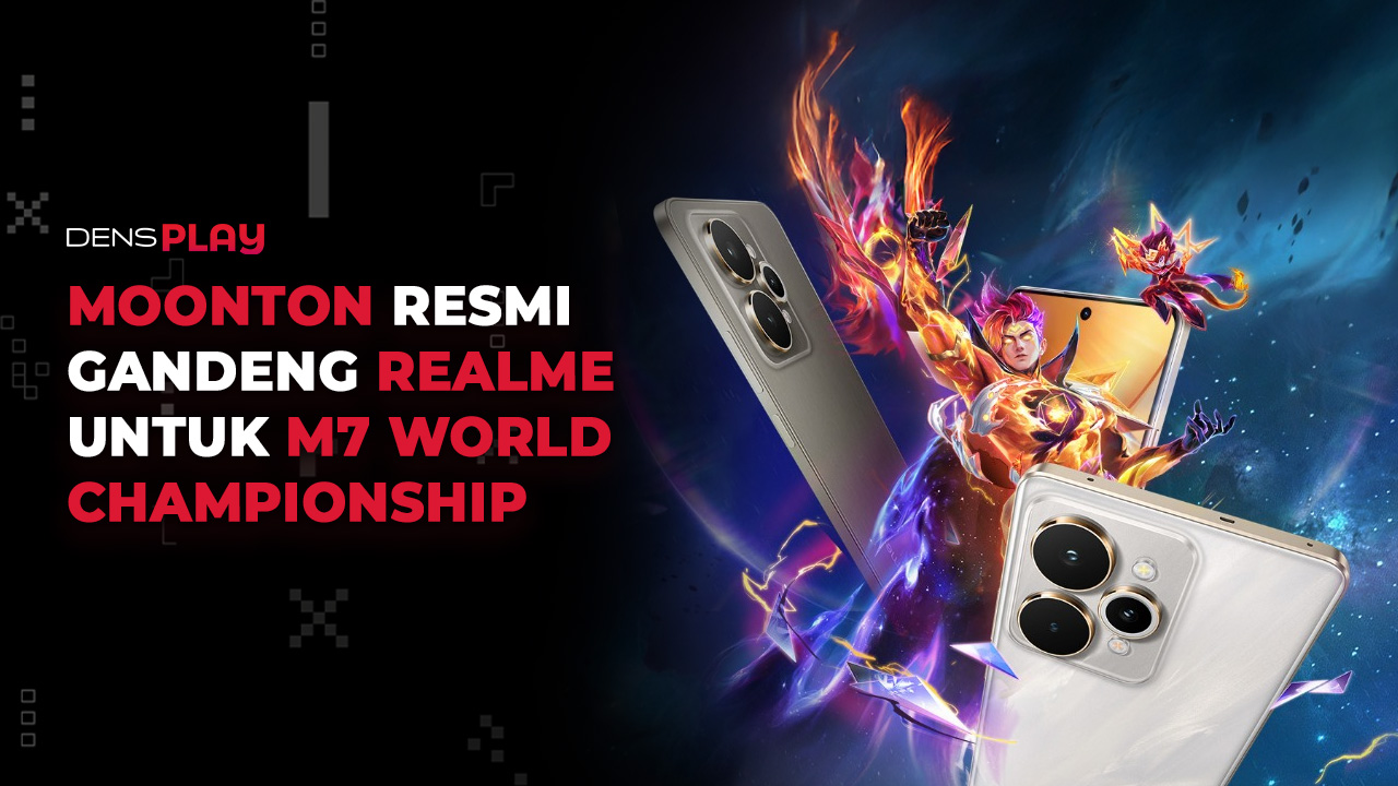 MOONTON RESMI GANDENG REALME UNTUK M7 WORLD CHAMPIONSHIP