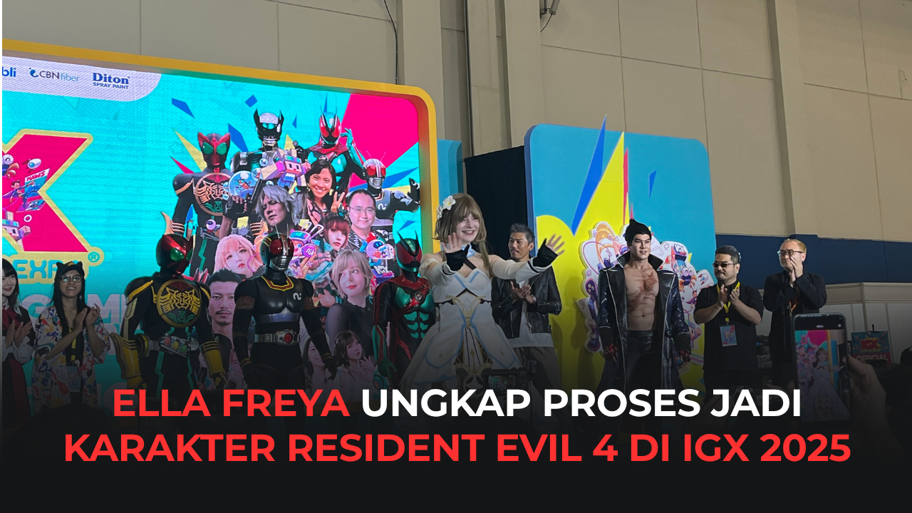 ELLA FREYA UNGKAP PROSES JADI KARAKTER RESIDENT EVIL 4 DI IGX 2025