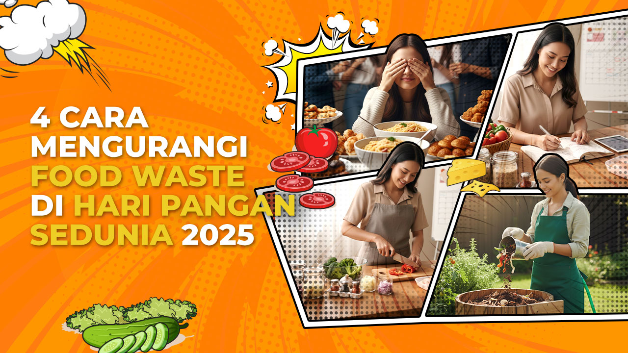 4 Cara Mengurangi Food Waste di Hari Pangan Sedunia 2025