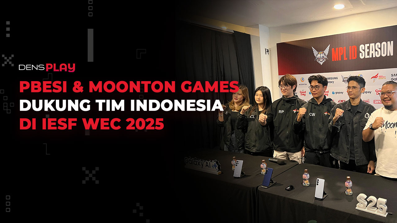 PBESI & MOONTON GAMES DUKUNG TIM INDONESIA DI IESF WEC 2025