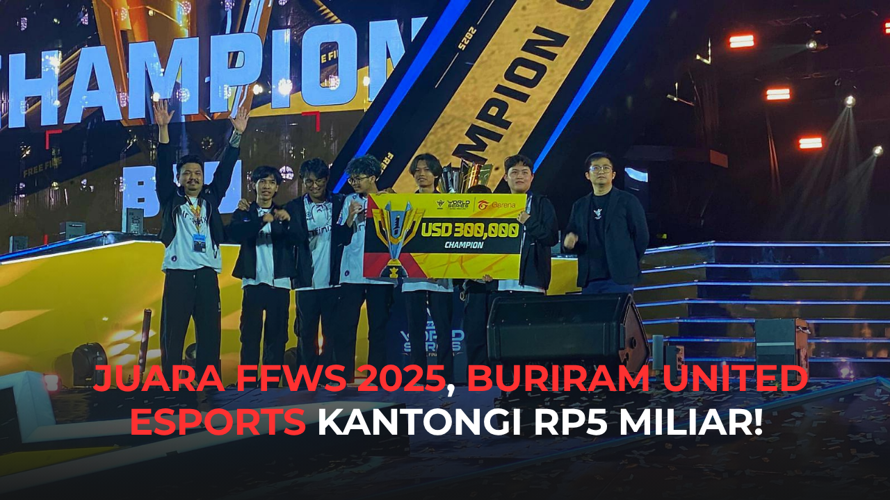 Buriram United Esports Juara FFWS Global Finals 2025 Jakarta
