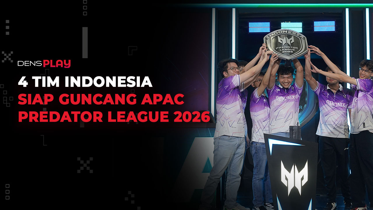 4 Tim Indonesia Siap Berlaga di APAC Predator League 2026