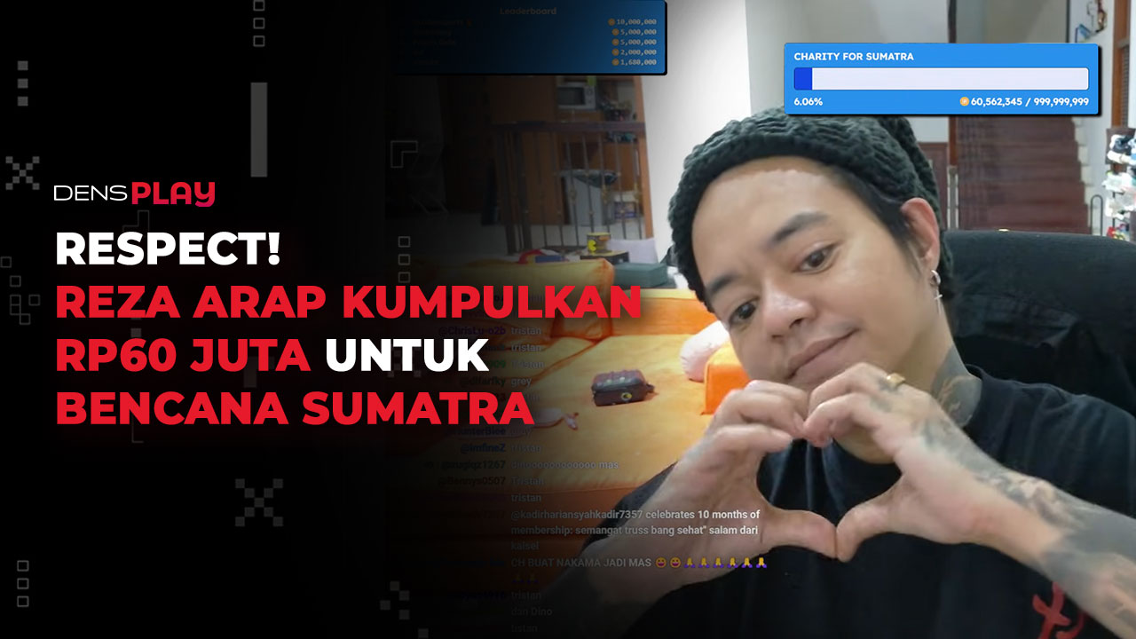 Reza Arap Galang Rp60,3 Juta Untuk Korban Bencana Sumatra