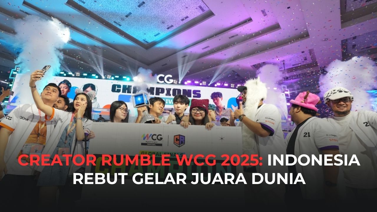 Sidaivan Bawa Indonesia Juara Creator Rumble Global WCG 2025