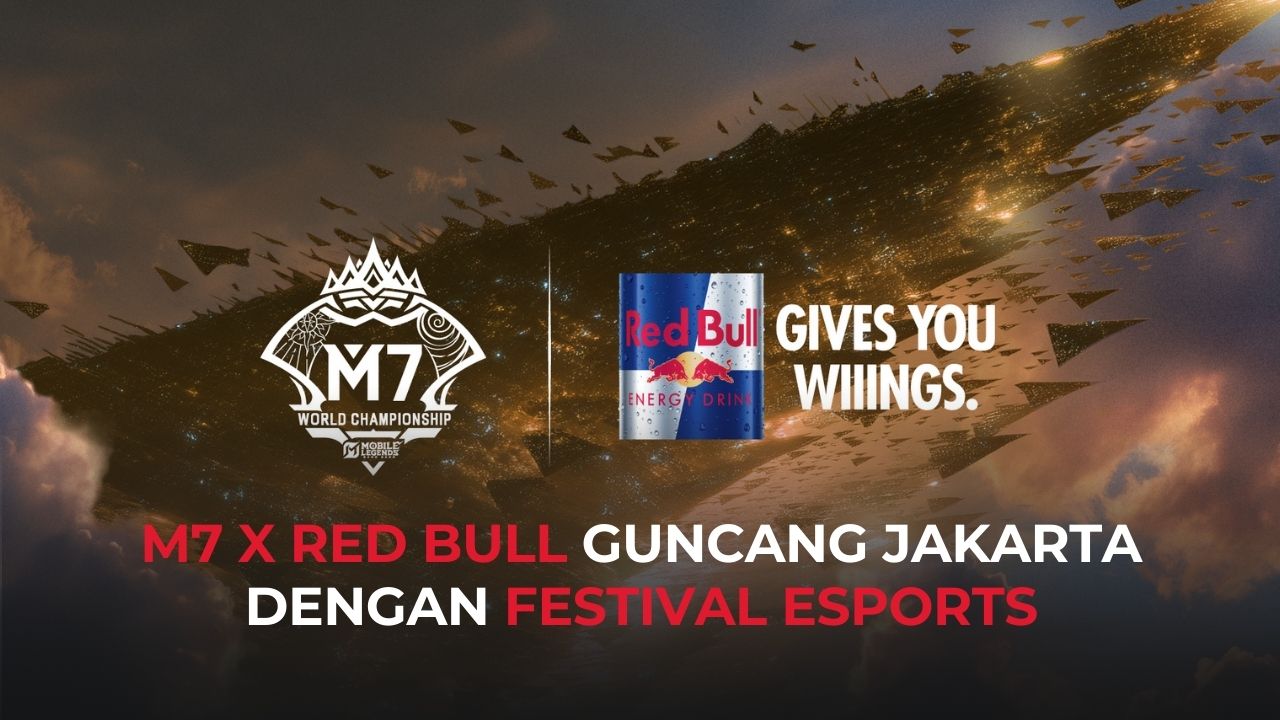 Kolaborasi M7 x Red Bull Hadirkan Festival Esports Jakarta
