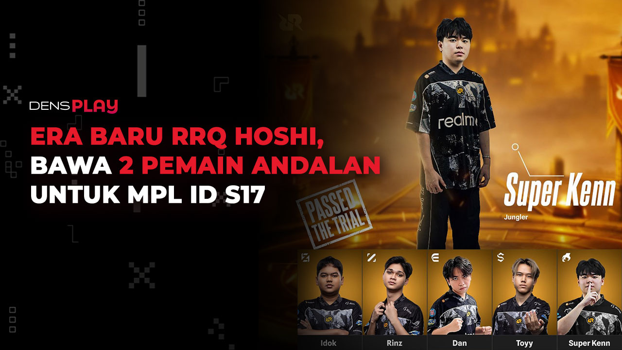Roster RRQ Hoshi MPL ID Season 17: Ada Dua Wajah Baru!