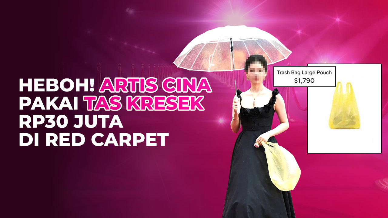 Viral Artis Cina Zhang Jingyi Bawa Tas Kresek Balenciaga? Ini Faktanya