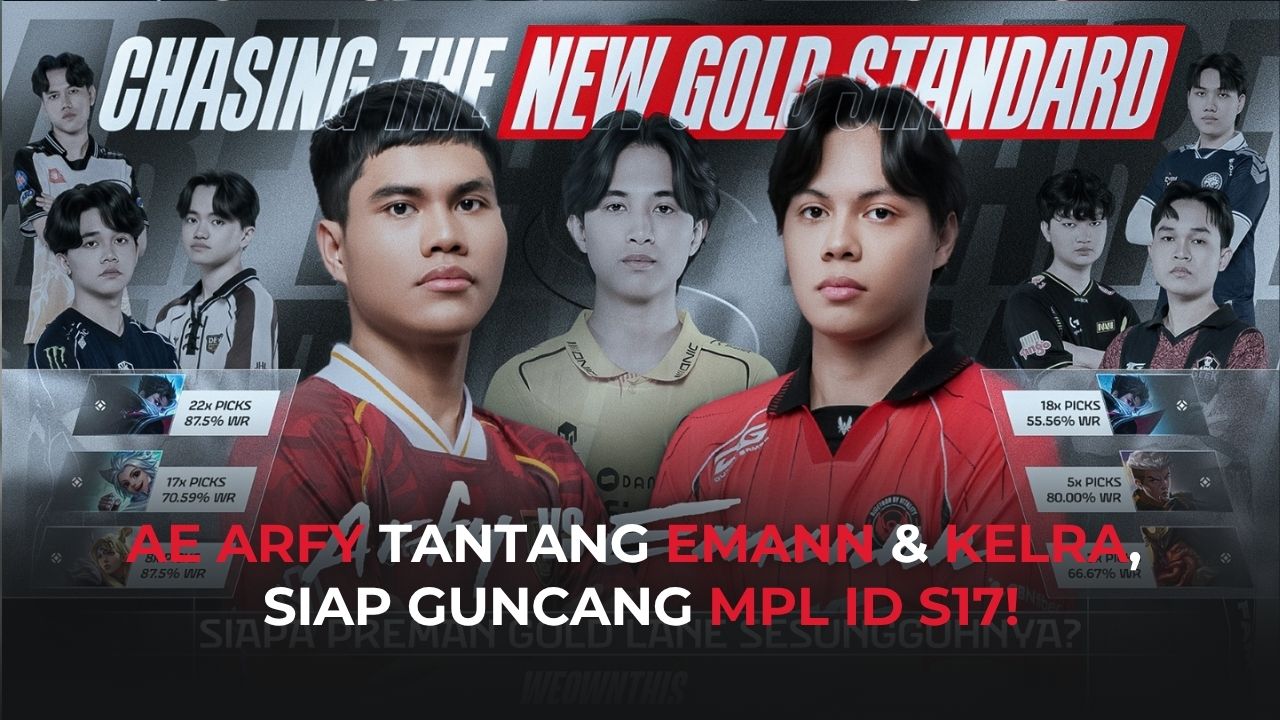 AE Arfy Siap Unjuk Formula Hadapi EMANN & Kelra di Week 1 MPL ID S17