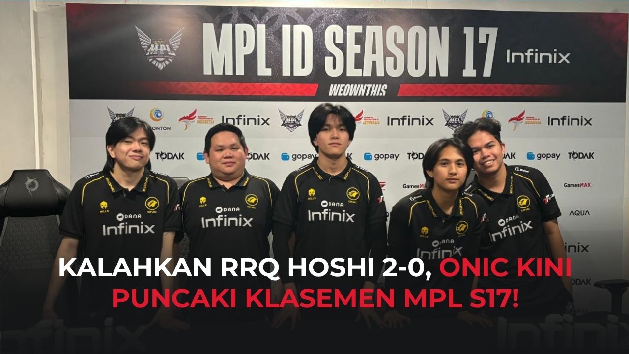 ONIC Tumbangkan RRQ Hoshi di Royal Derby MPL ID S17 Week 1 Day 3