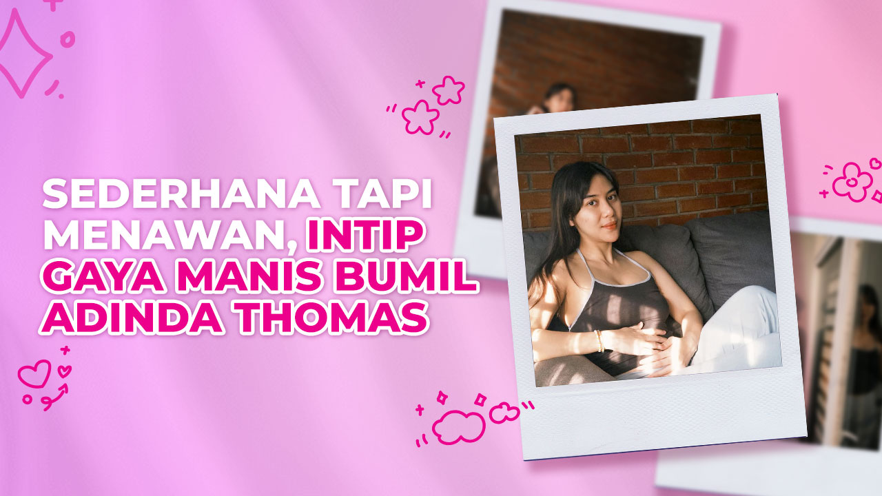 Gaya Adinda Thomas Saat Maternity Shoot, Effortless dan Kasual