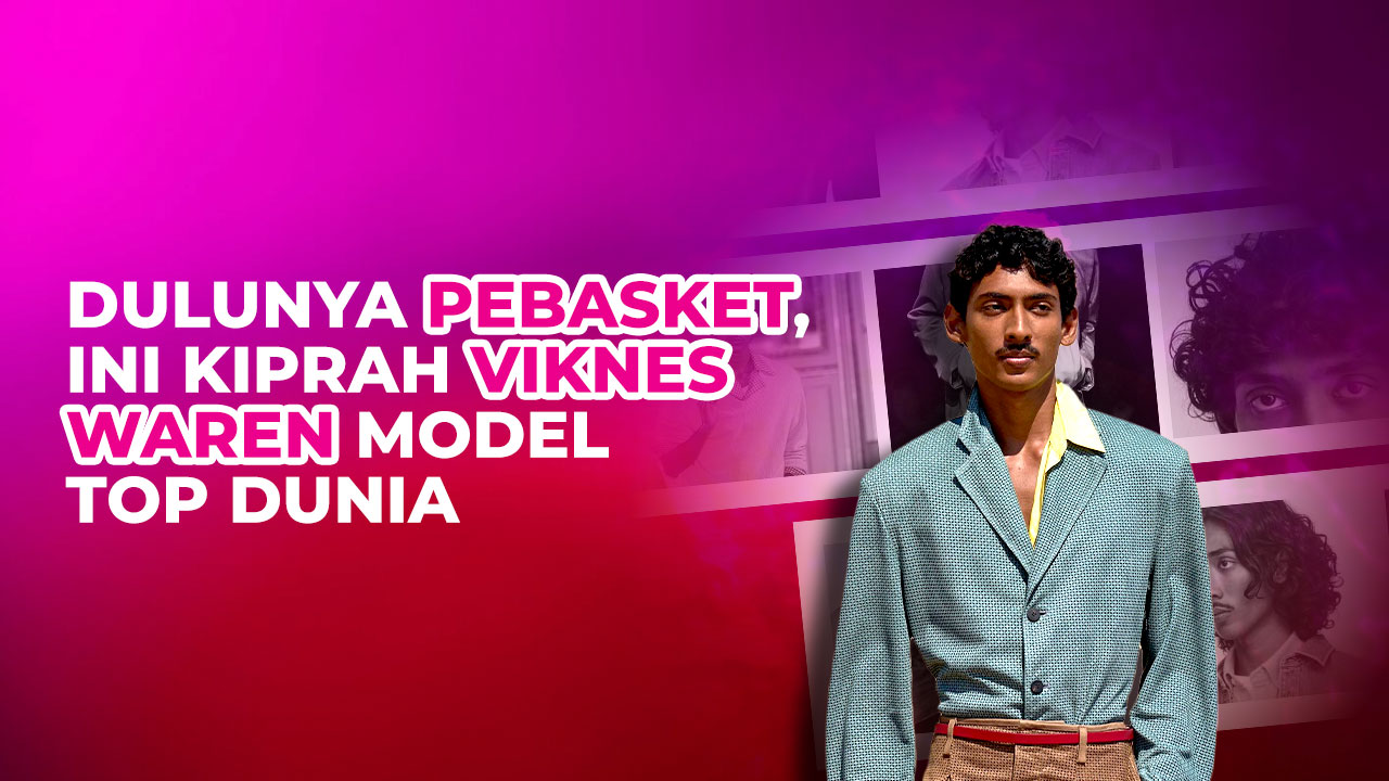 Gaya Necis Viknes Waren, Model Asal Indonesia di Paris Fashion Week 2027