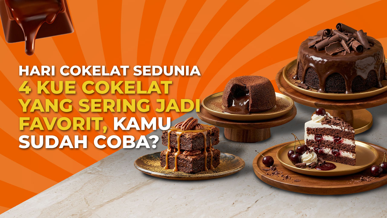 4 Aneka Cake Berbahan Dasar Cokelat yang Populer, Rasanya Enak!