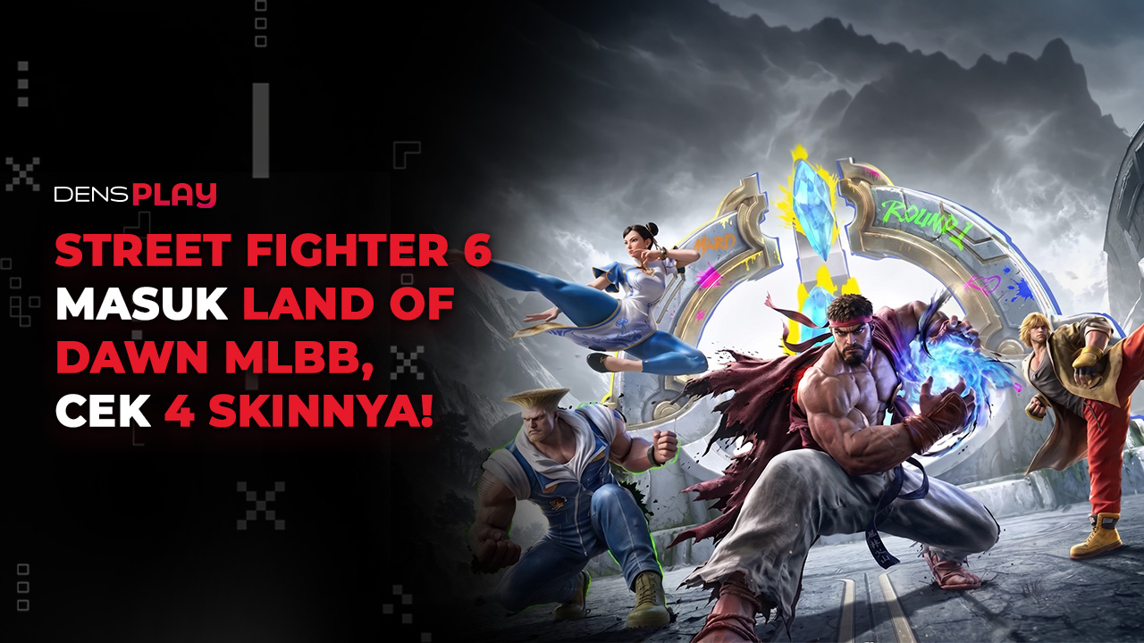 Mobile Legends x Street Fighter 6, Hadirkan Empat Skin Ikonik