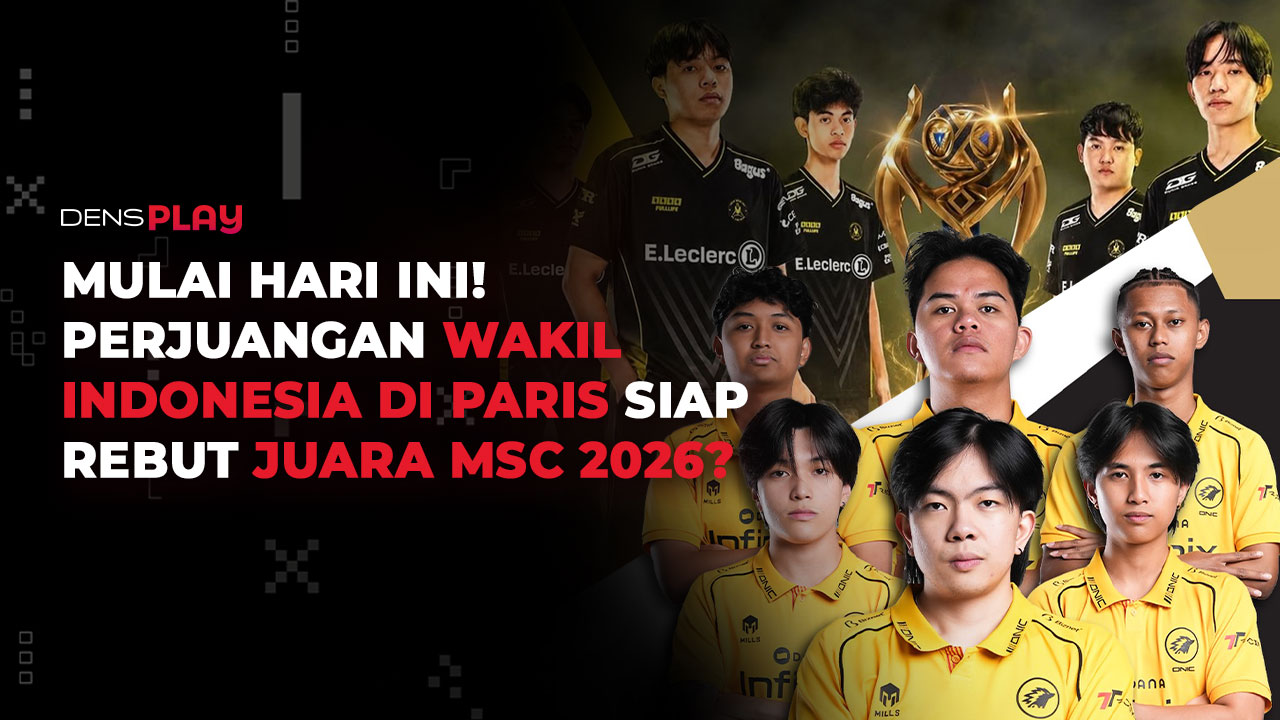 ONIC dan Team Vitality Siap Bertarung di MSC 2026 EWC Paris Prancis