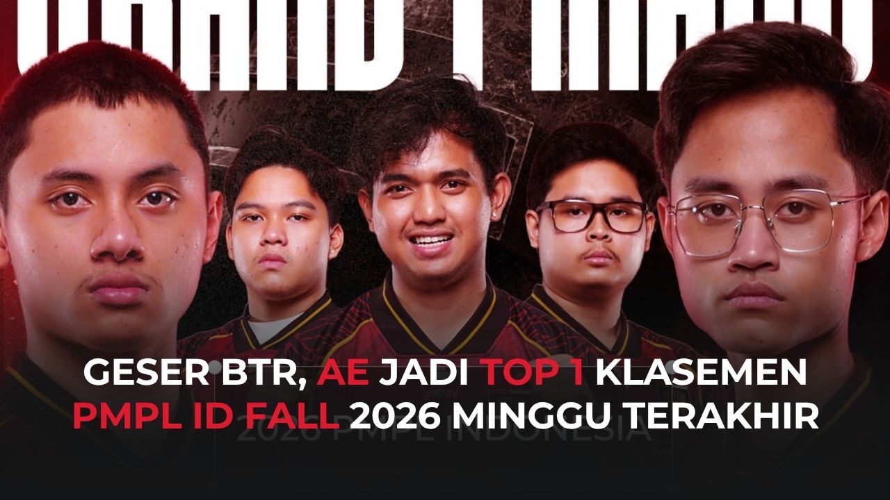 Alter Ego Ares Tutup League Stage PMPL ID Fall 2026 di Posisi Pertama