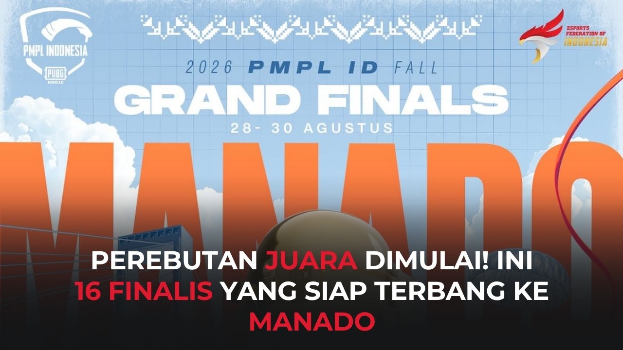 Daftar 16 Tim Lolos Grand Finals PMPL ID Fall 2026, Siap Bertarung di Manado
