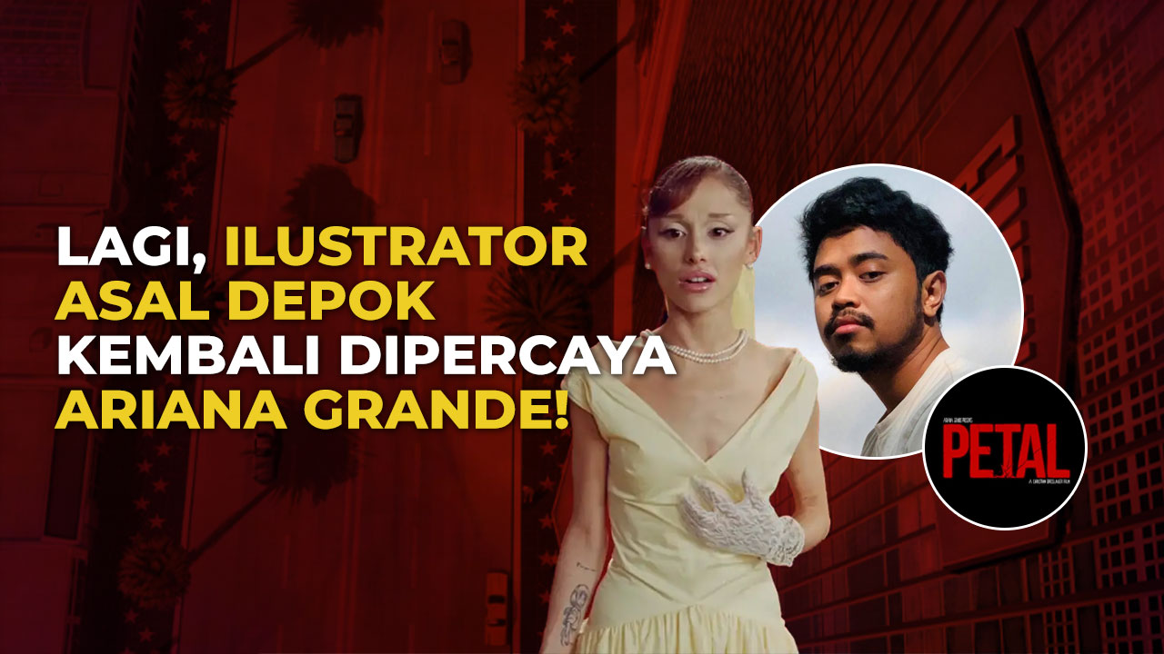 Keren! Ilustrator Depok Ini Kembali Garap Artwork Untuk Ariana Grande