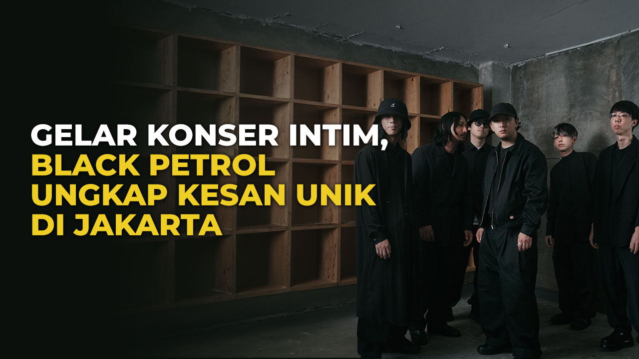 Grup Musik Jepang Black Petrol Gelas Konser Intim di M Bloc Jakarta