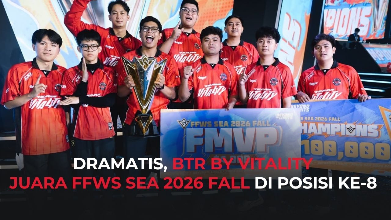 Bigetron by Vitality Menang Dramatis, Raih Juara FFWS SEA 2026 Fall!