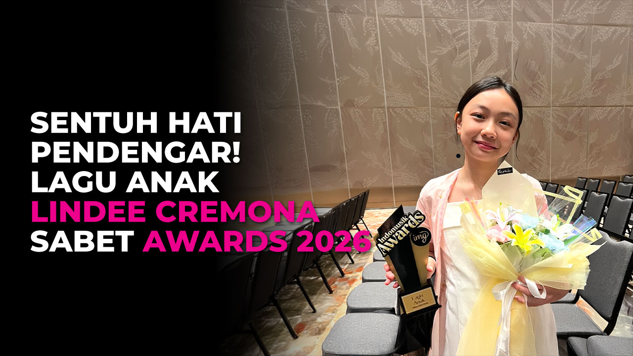 Penyanyi Muda Lindee Cremona Sabet Penghargaan di Indomusik Awards 2026