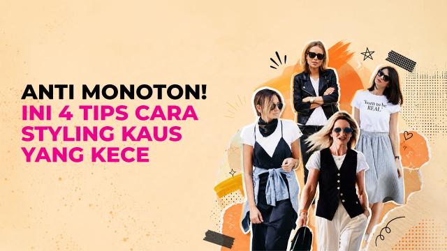 4 Tips Padu Padan Kaus Agar Terlihat Modis dan Tidak Membosankan